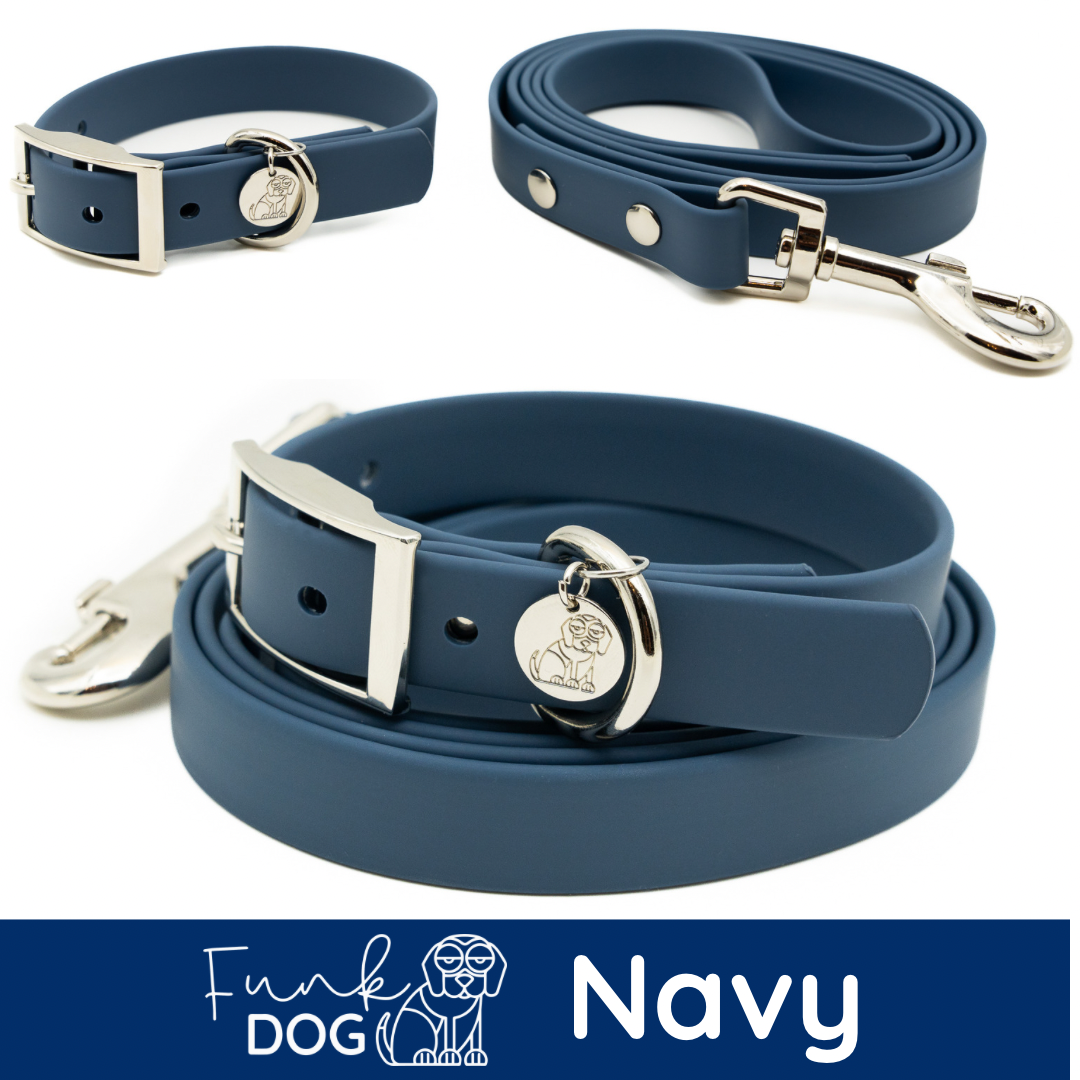 AQUAfunk - Waterproof Collar & Lead Set