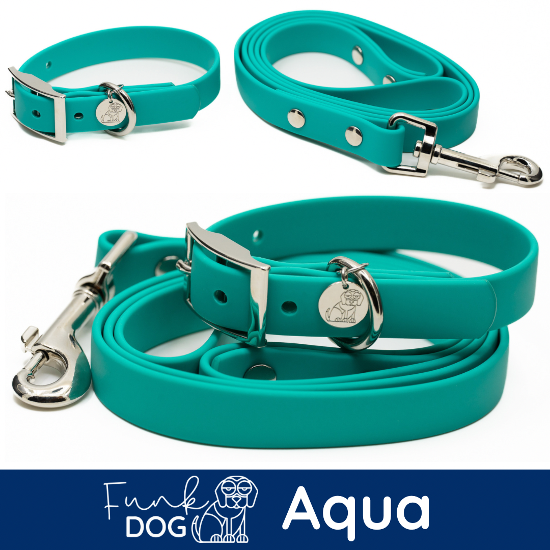 AQUAfunk Waterproof Collar Lead Set