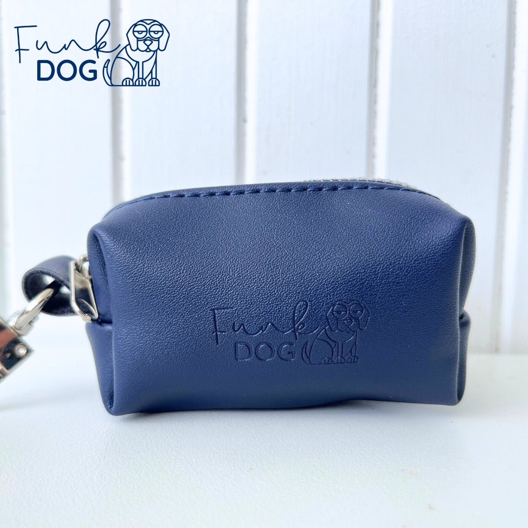 funkAWAY - Leather Poop Bag Dispenser